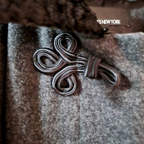 Jones New York wool & cashmere blend long over coat size 12 - Picture 10 of 13